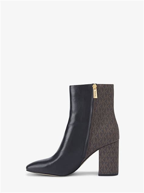 perla michael kors|Perla Leather Ankle Boot .